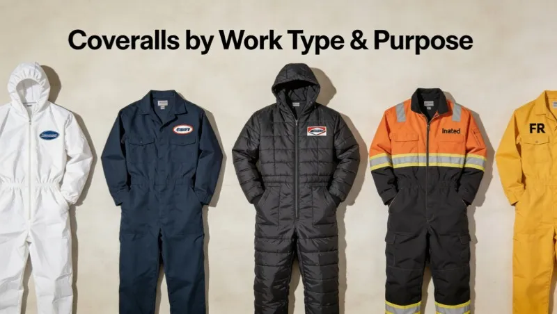 Coveralls by Work Type and Purpose